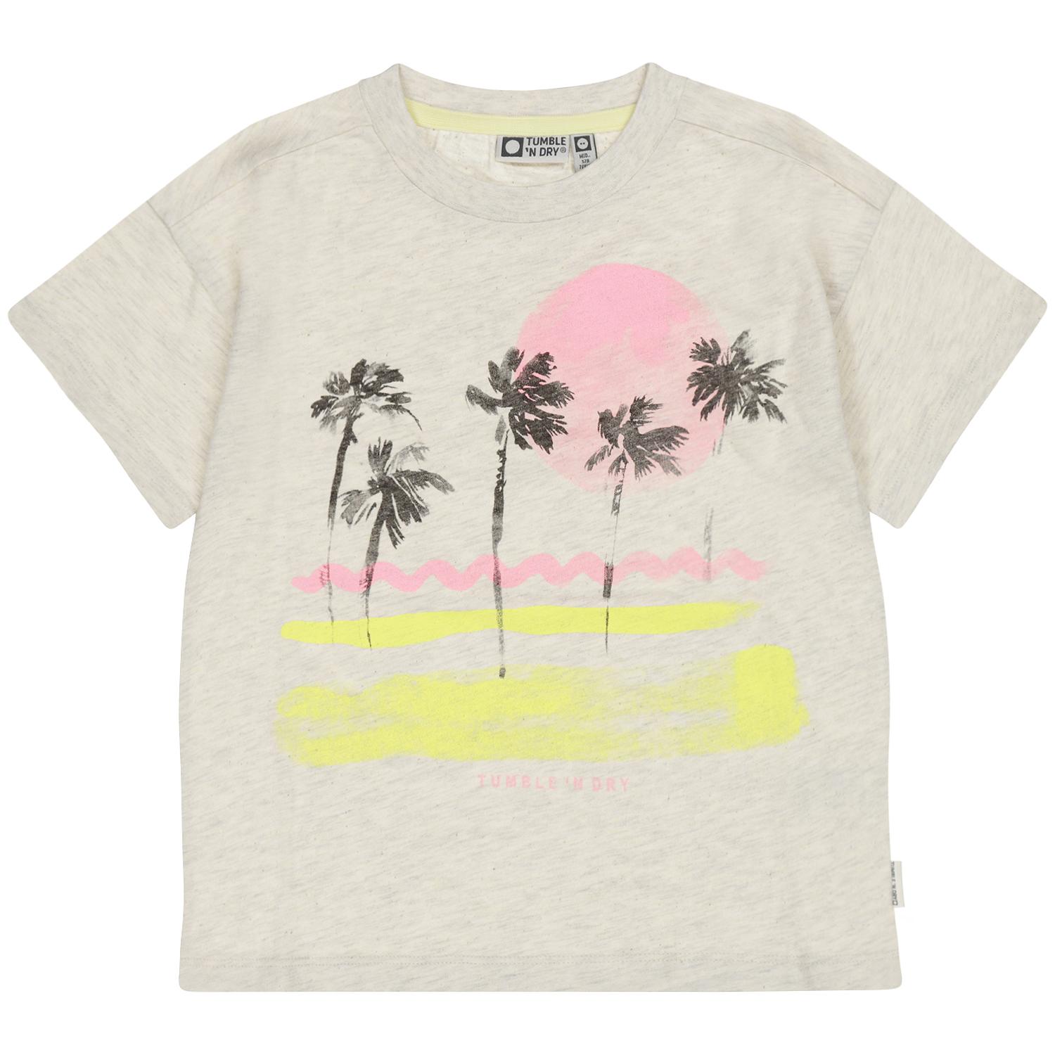 Costa Rica T-Shirt Meisjes Mid -Tumble 'N Dry