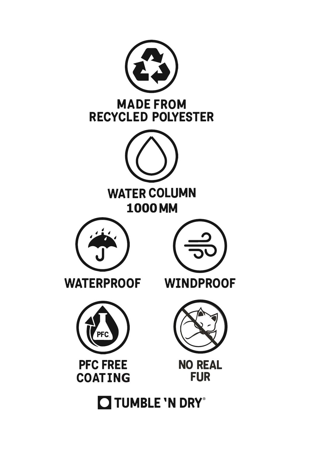 Ronneby Jas Meisjes Mid -Tumble 'N Dry