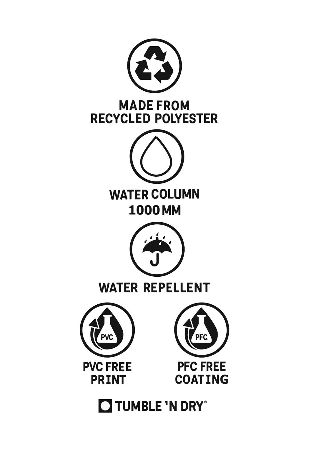 Malmo Jas Meisjes Mid -Tumble 'N Dry