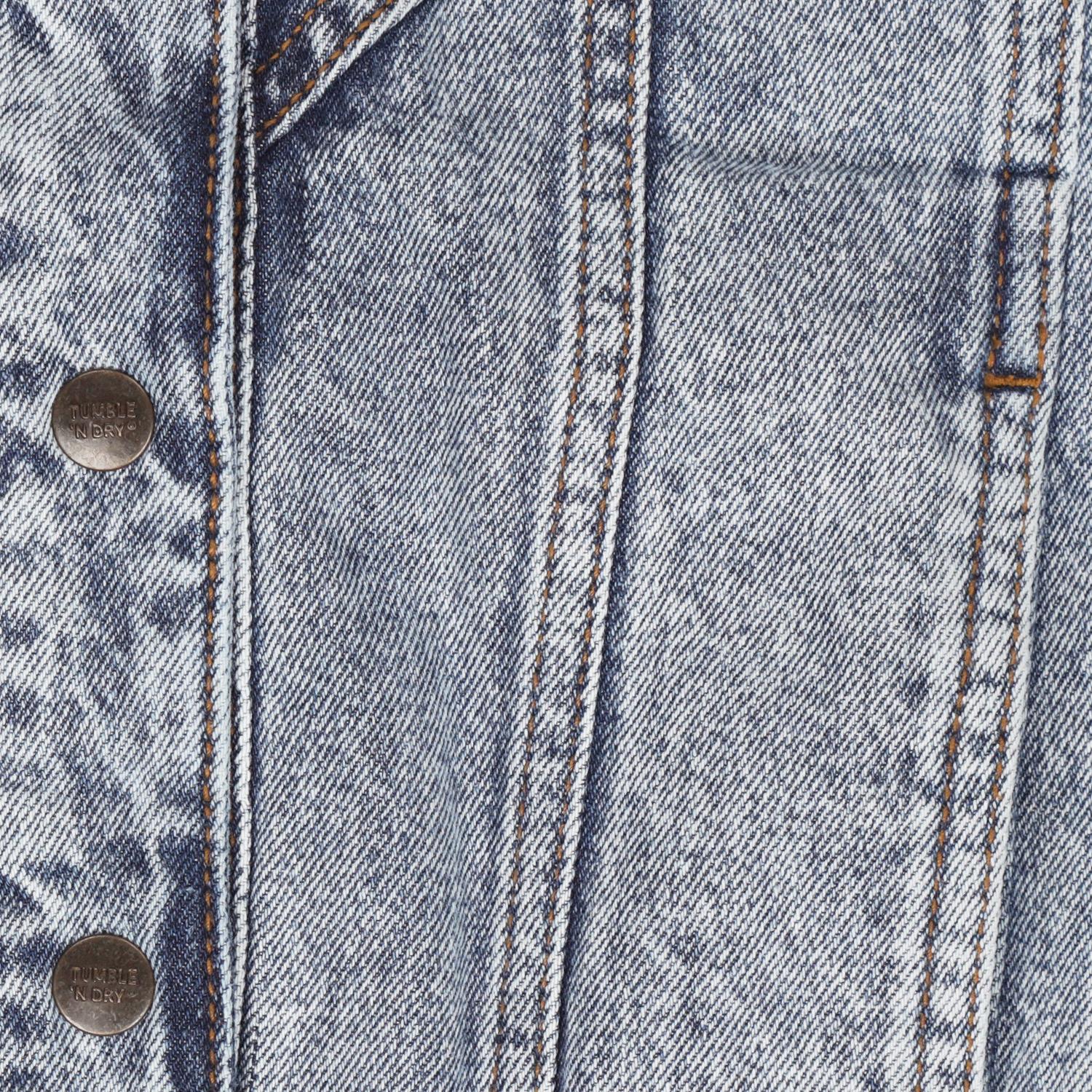 Vichy Denim Gilet -Tumble 'N Dry