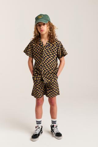 Vieux Baucau Check Short -Tumble 'N Dry