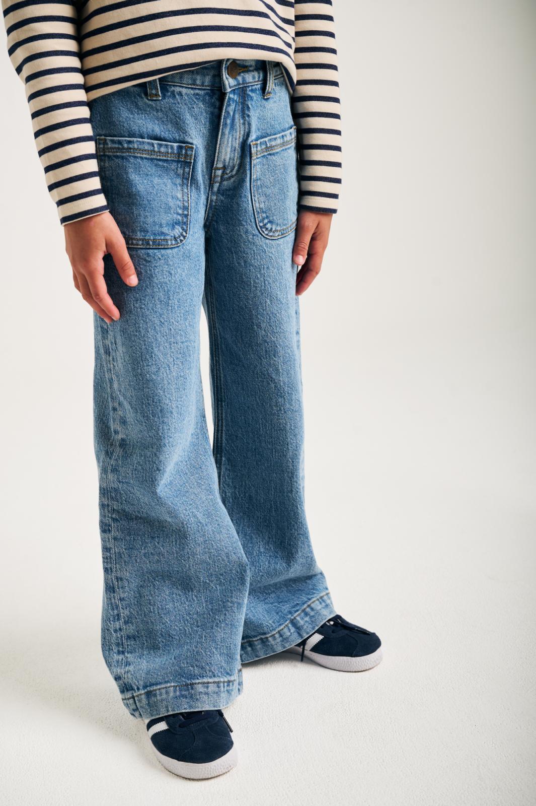 Juene Wide Jeans -Tumble 'N Dry