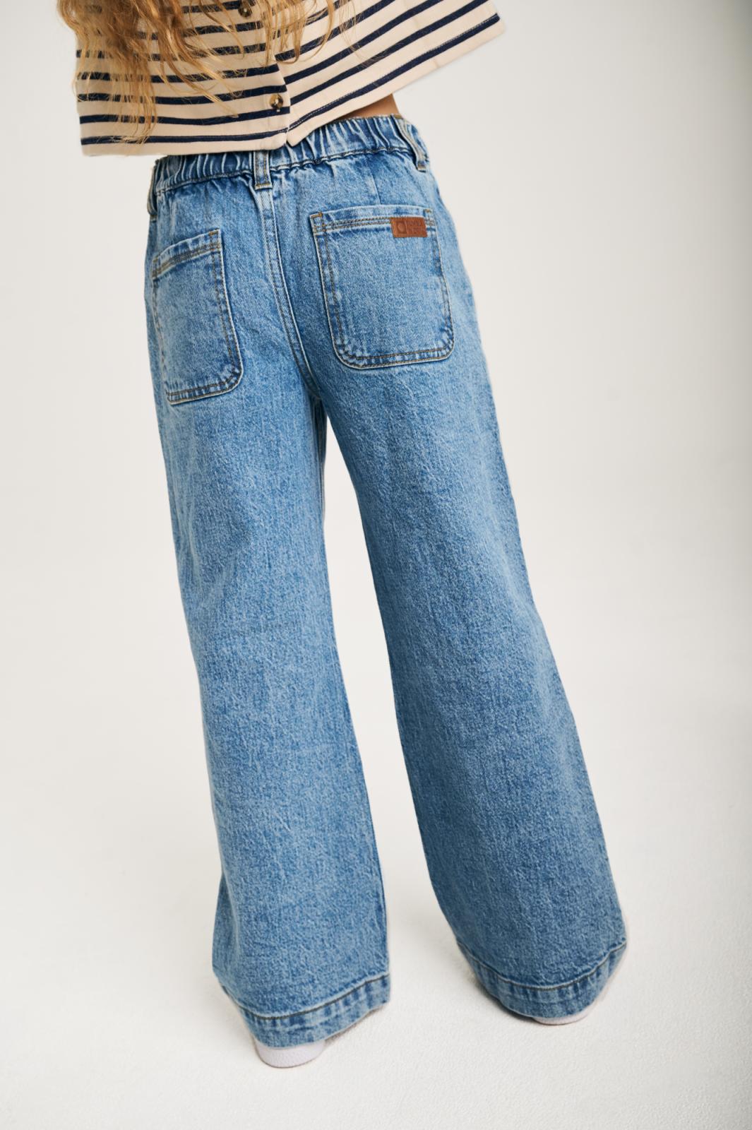 Juene Wide Jeans -Tumble 'N Dry