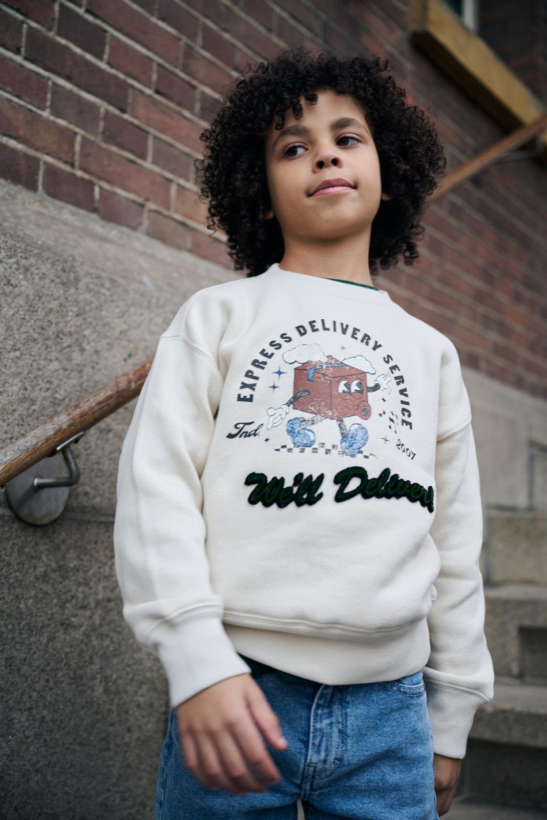 Yorkville Sweater Jongens -Tumble 'N Dry