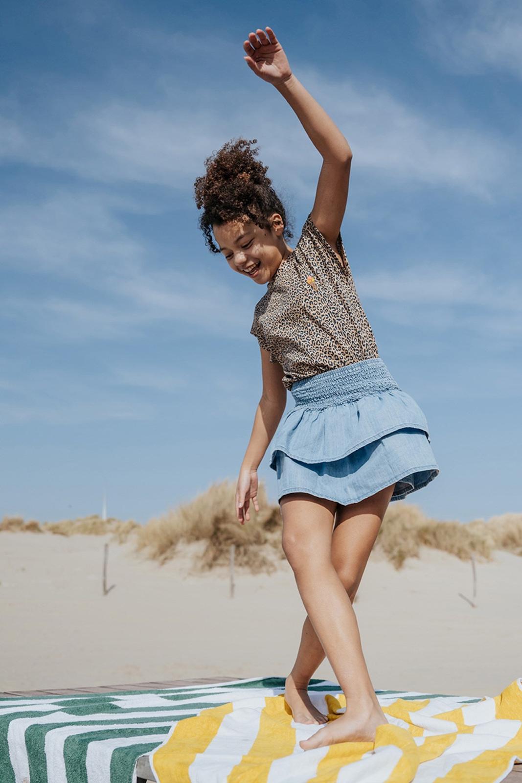 Dawning T-Shirt Meisjes Mid -Tumble 'N Dry