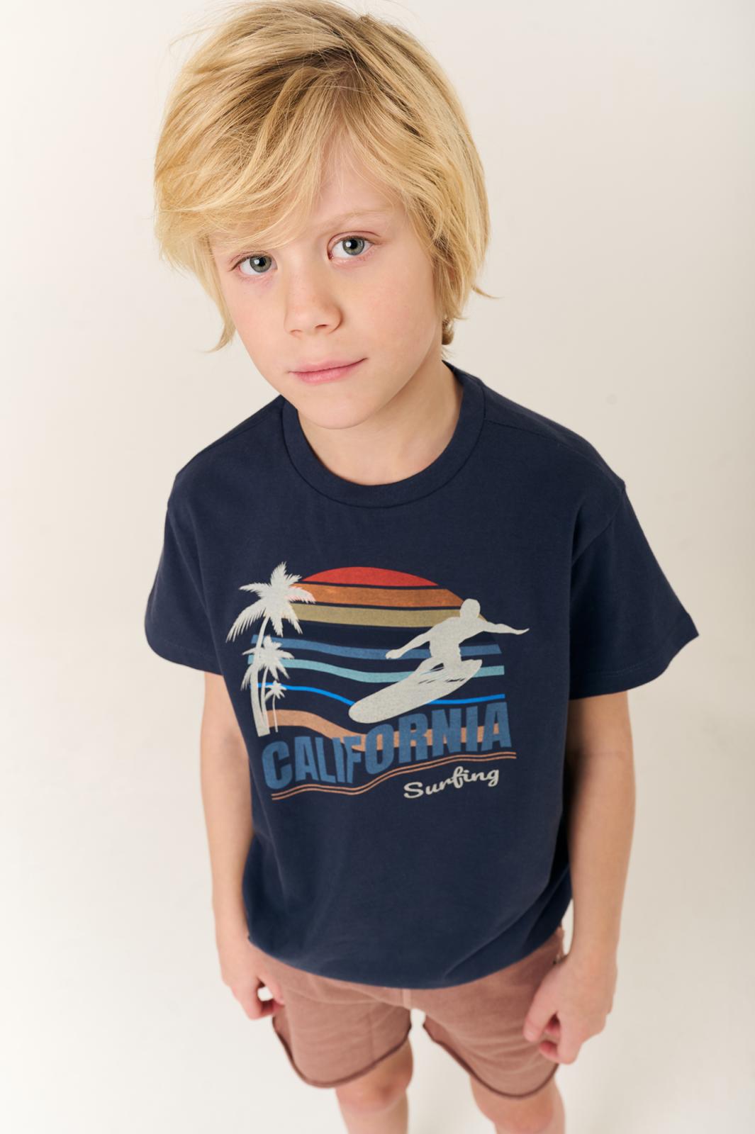 Hang Loose T-Shirt Jongens Mid -Tumble 'N Dry