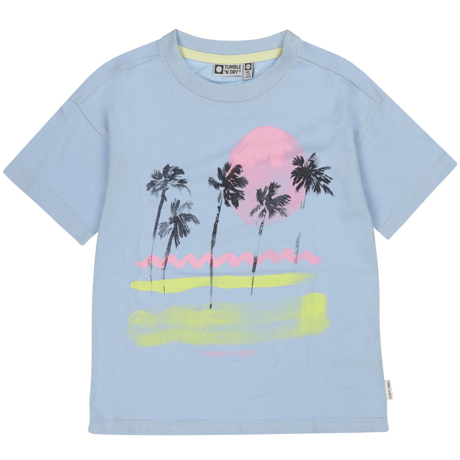 Costa Rica T-Shirt Meisjes Mid -Tumble 'N Dry