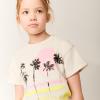 Costa Rica T-Shirt Meisjes Mid -Tumble 'N Dry