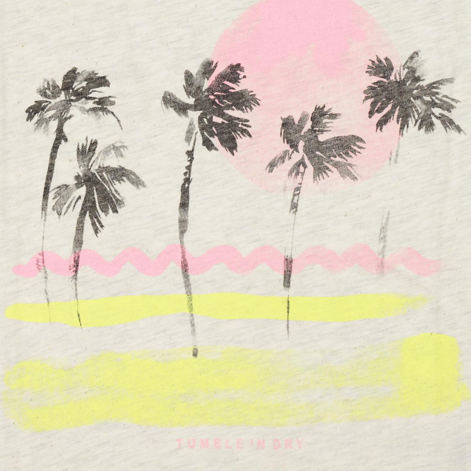 Costa Rica T-Shirt Meisjes Mid -Tumble 'N Dry
