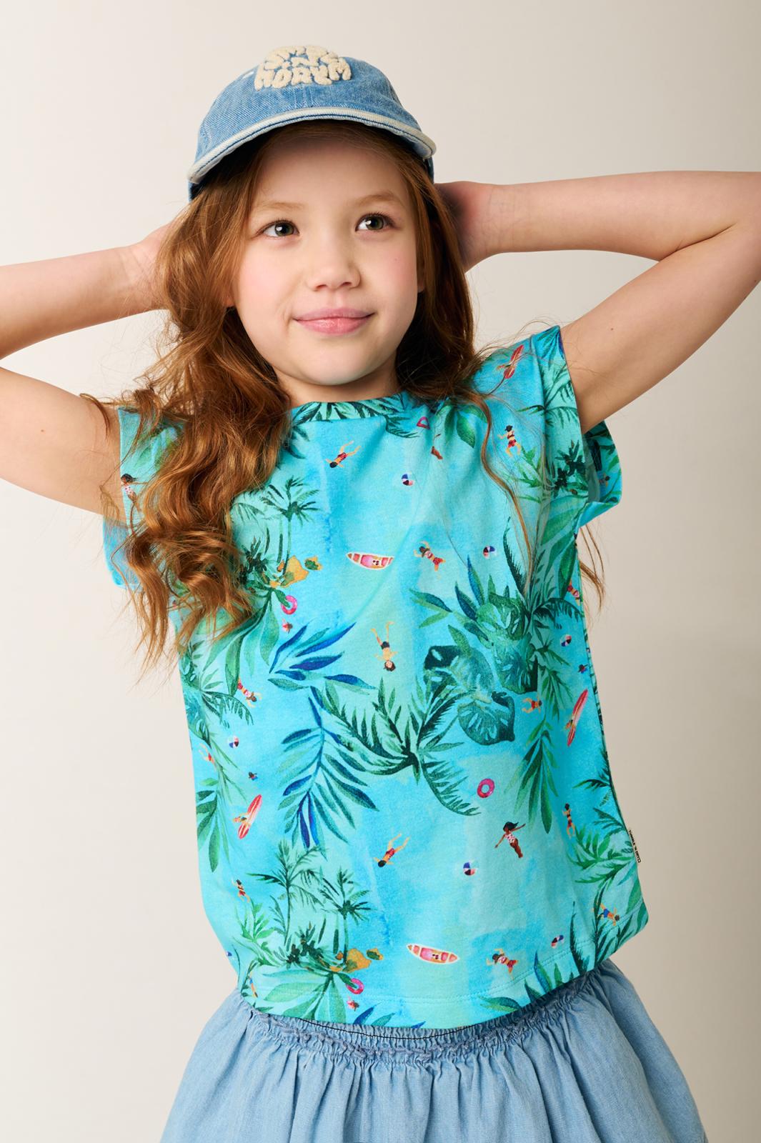 Copacobana T-Shirt Meisjes Mid -Tumble 'N Dry