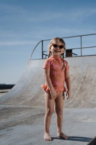 Amalfi UV Shirt Meisjes Lo -Tumble 'N Dry