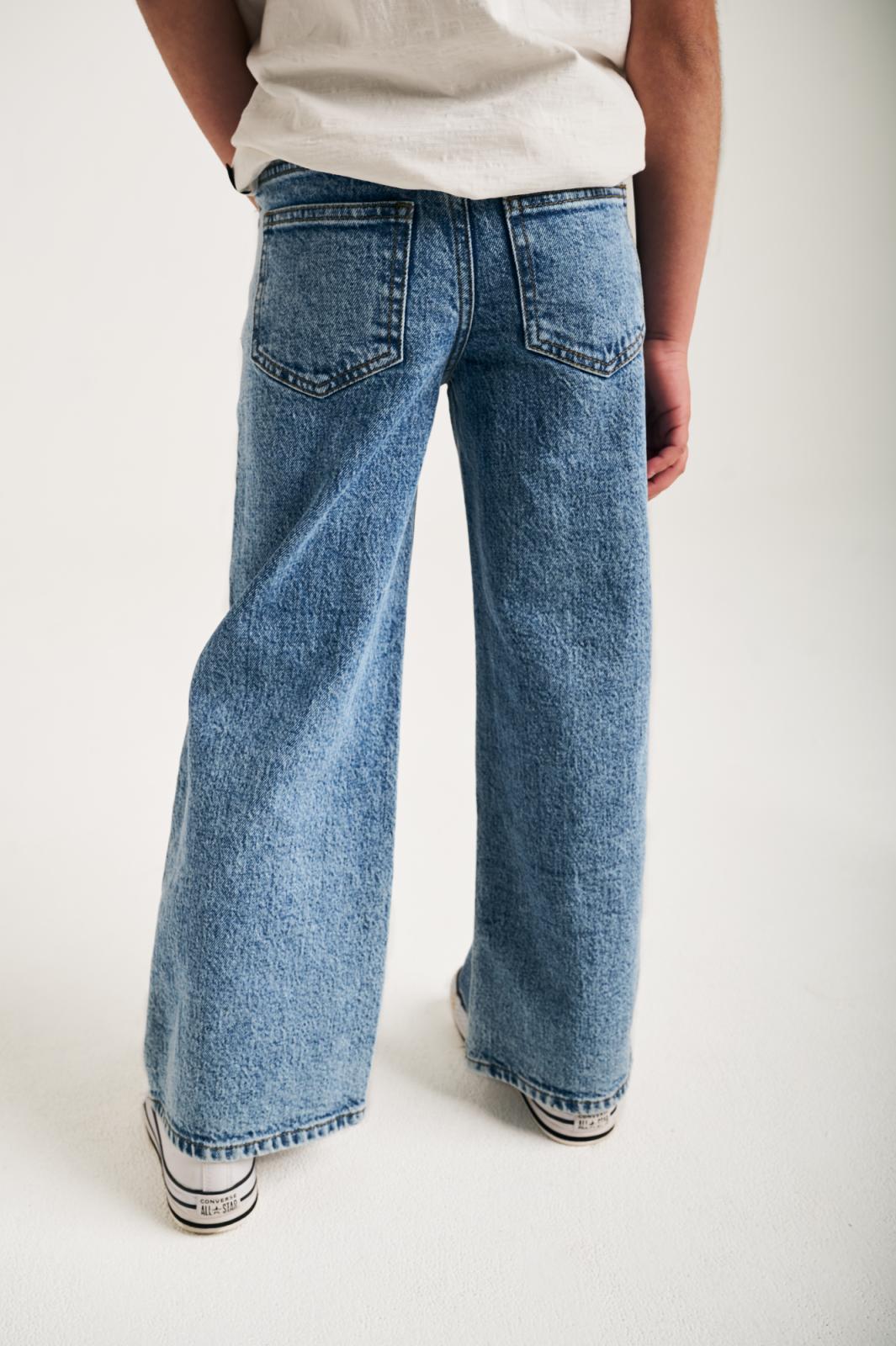 Josephine Wide Jeans Meisjes -Tumble 'N Dry
