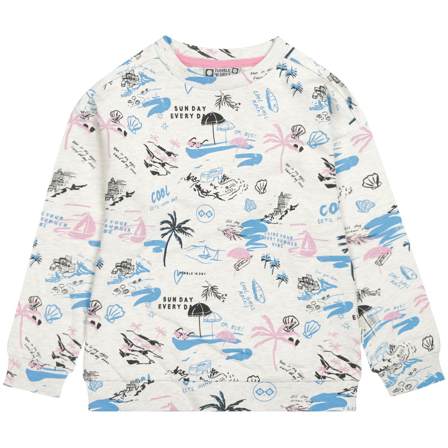 Cote d'Azur Sweater Meisjes -Tumble 'N Dry
