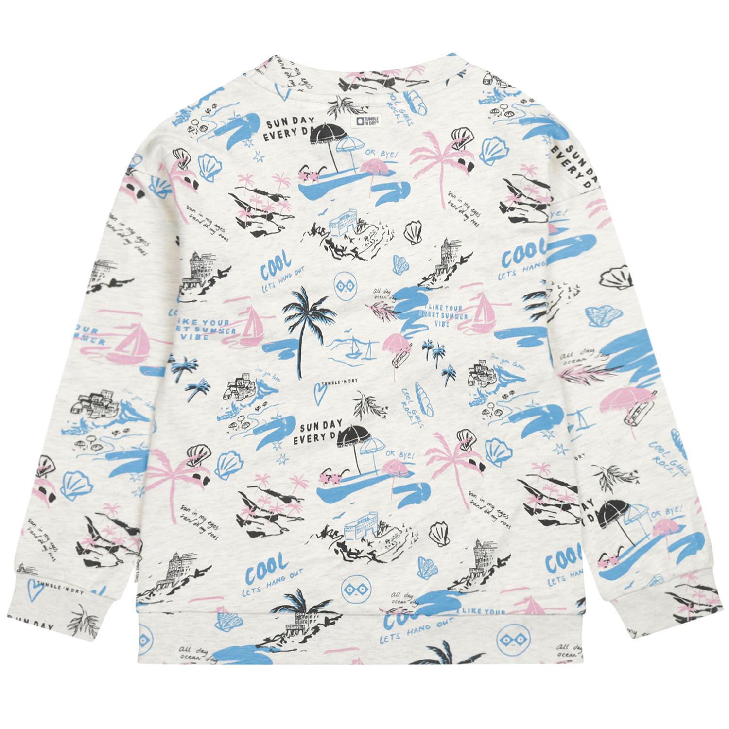 Cote d'Azur Sweater Meisjes -Tumble 'N Dry