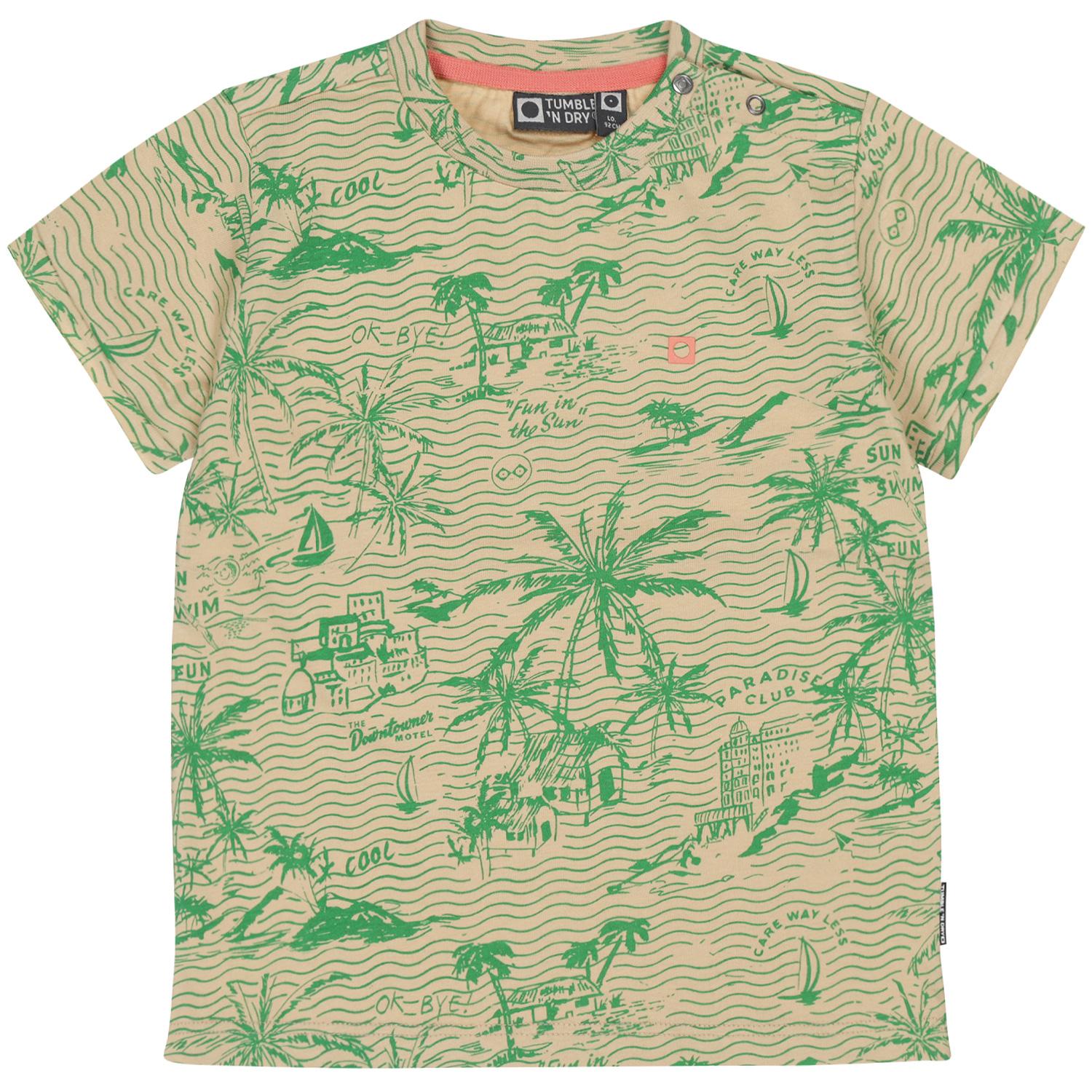 Honolulu T-Shirt Jongens Lo -Tumble 'N Dry