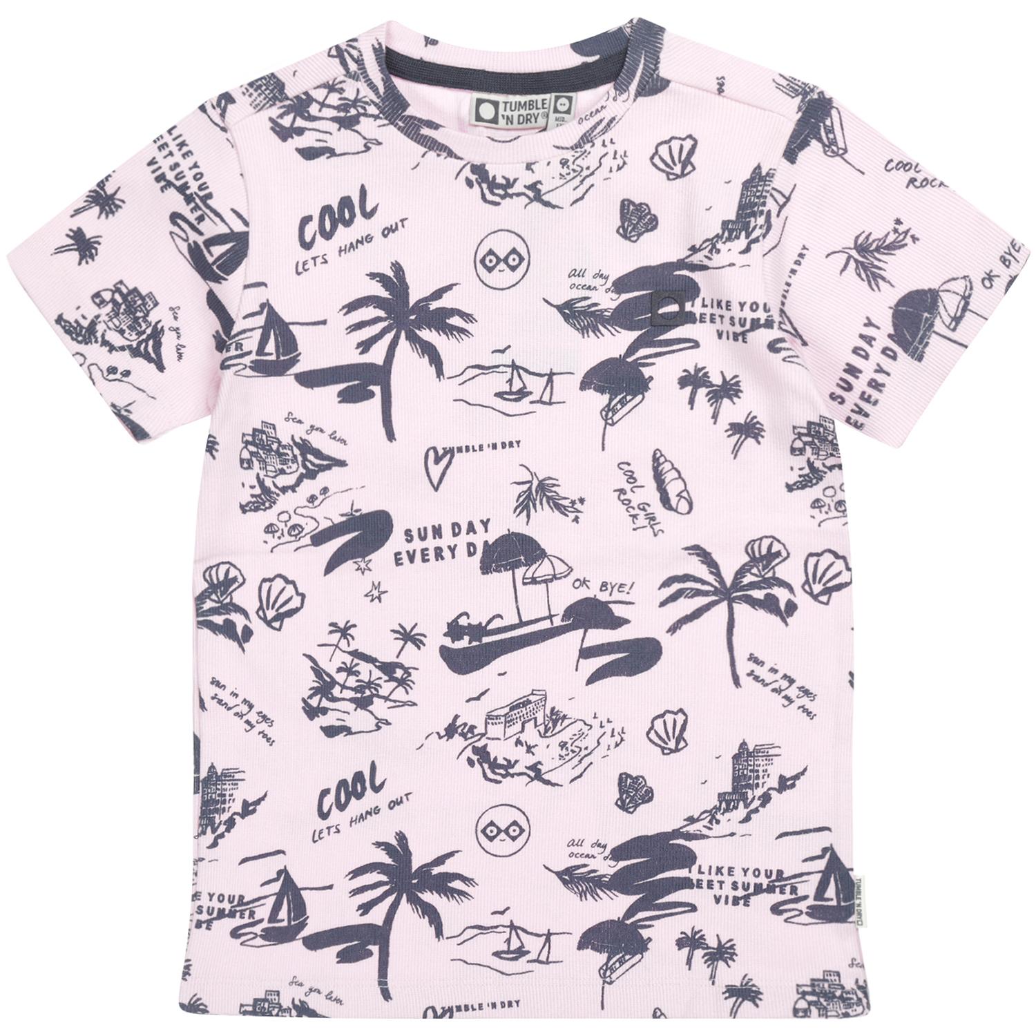 Saint Tropez T-Shirt Meisjes -Tumble 'N Dry