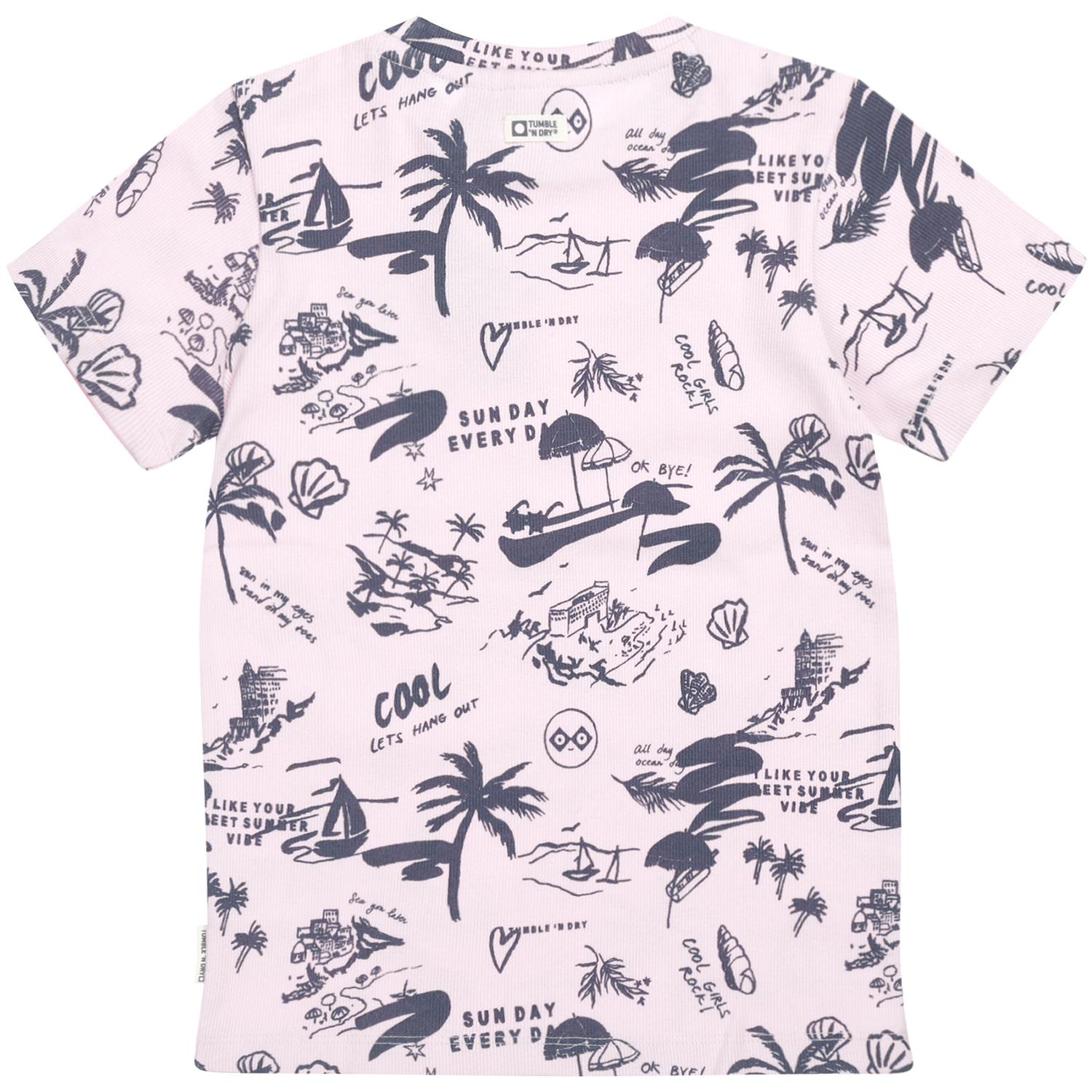Saint Tropez T-Shirt Meisjes -Tumble 'N Dry