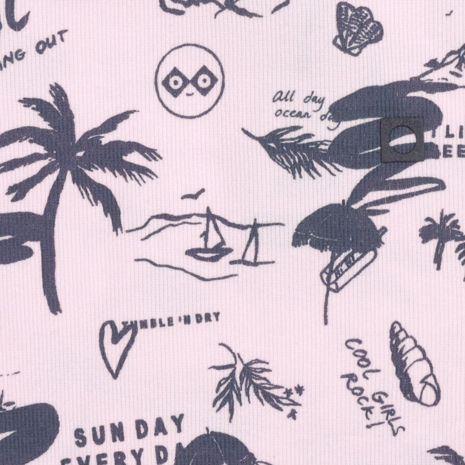 Saint Tropez T-Shirt Meisjes -Tumble 'N Dry