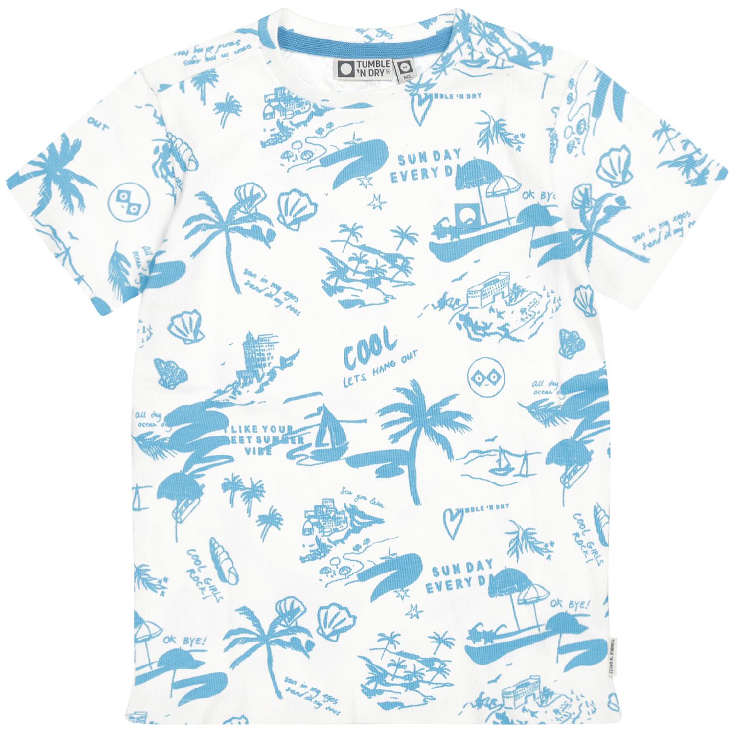 Saint Tropez T-Shirt Meisjes -Tumble 'N Dry