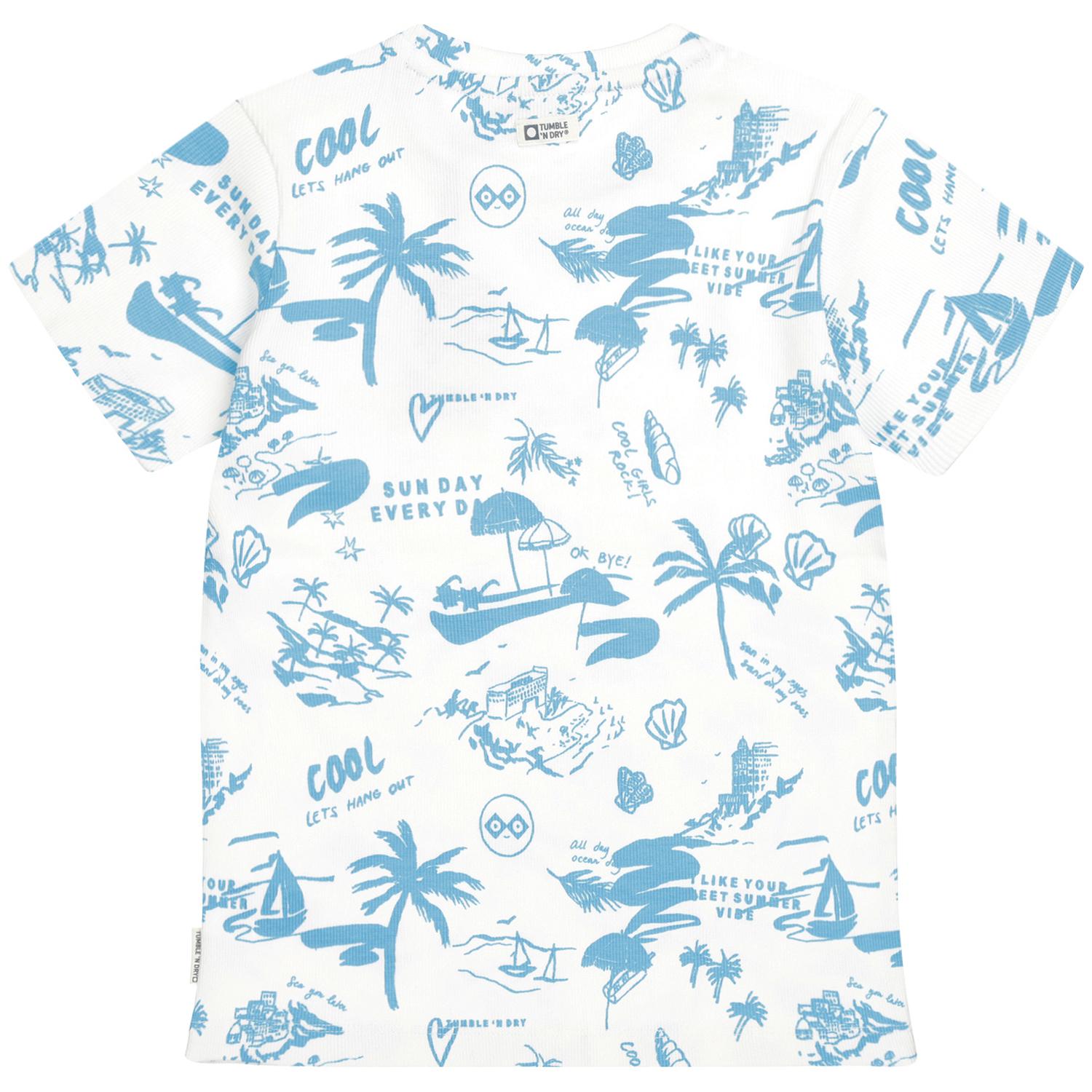 Saint Tropez T-Shirt Meisjes -Tumble 'N Dry