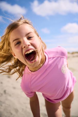 Soleil UV Shirt Meisjes -Tumble 'N Dry