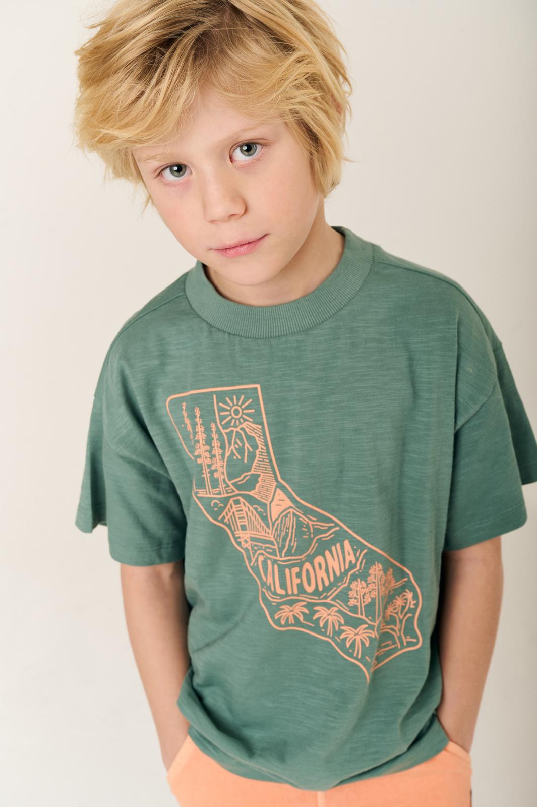 Riverside T-Shirt Jongens -Tumble 'N Dry