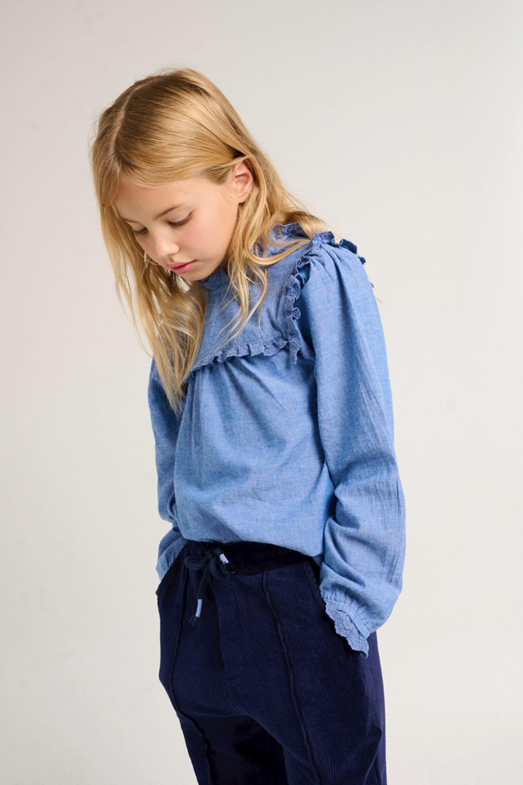 Snowdrop Blouse Meisjes Mid -Tumble 'N Dry