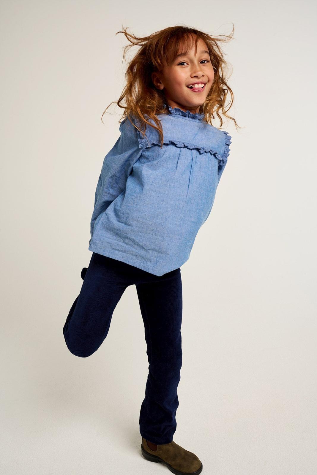 Snowdrop Blouse Meisjes Mid -Tumble 'N Dry