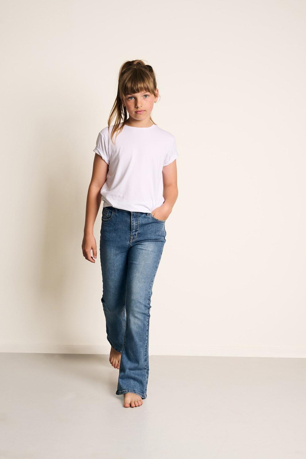 Jennifer flared Jeans Meisjes Mid -Tumble 'N Dry