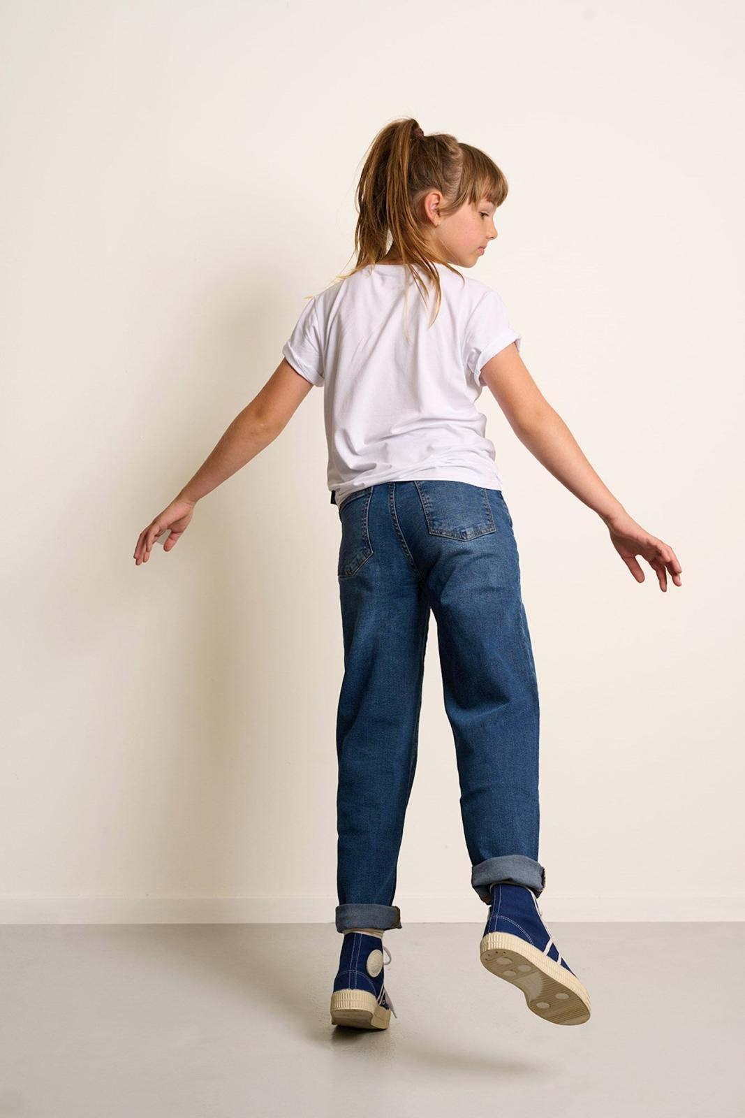 Jenna slouchy Jeans Meisjes Mid -Tumble 'N Dry