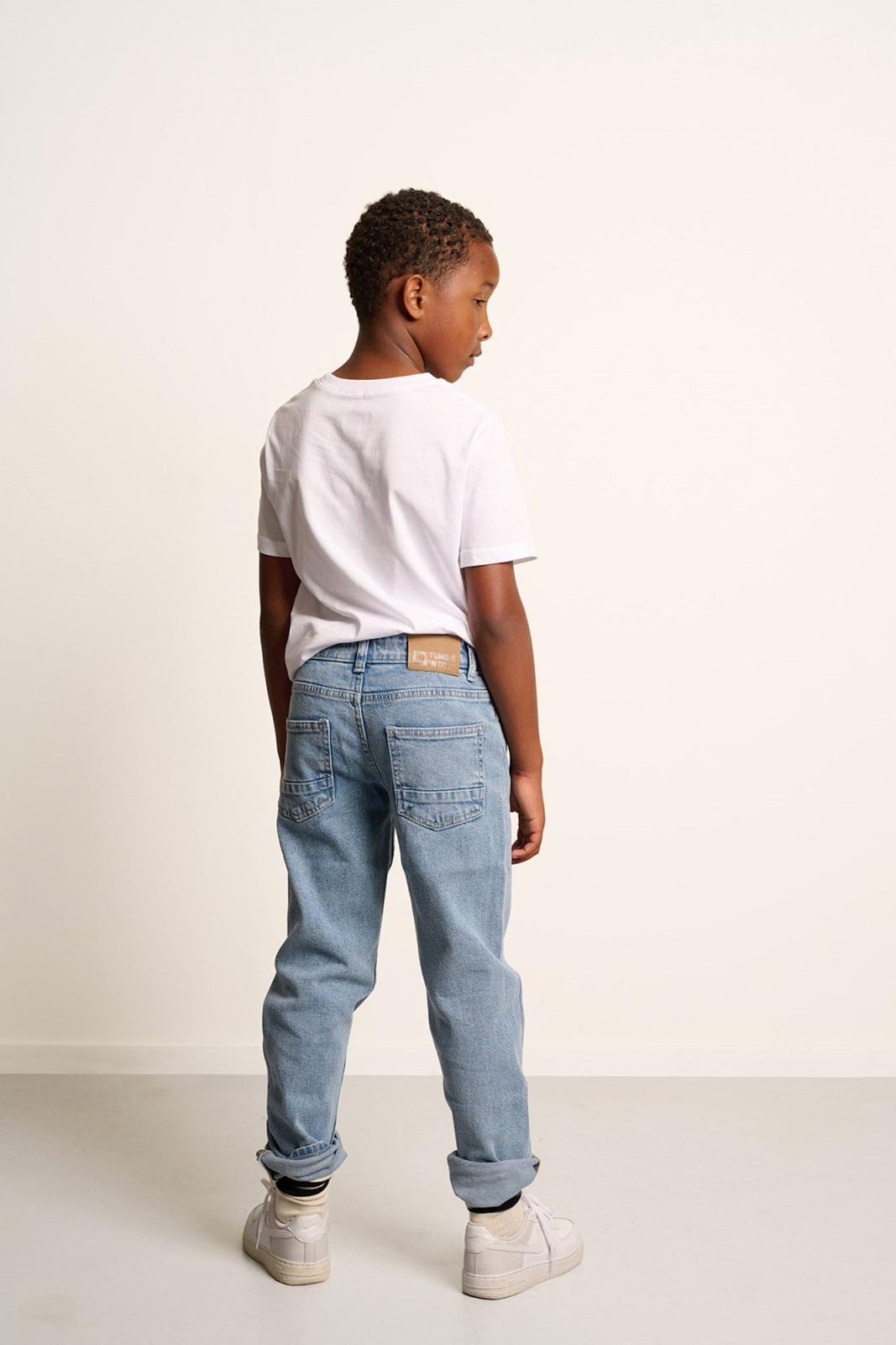 Dimitri straight Jeans Jongens Mid -Tumble 'N Dry