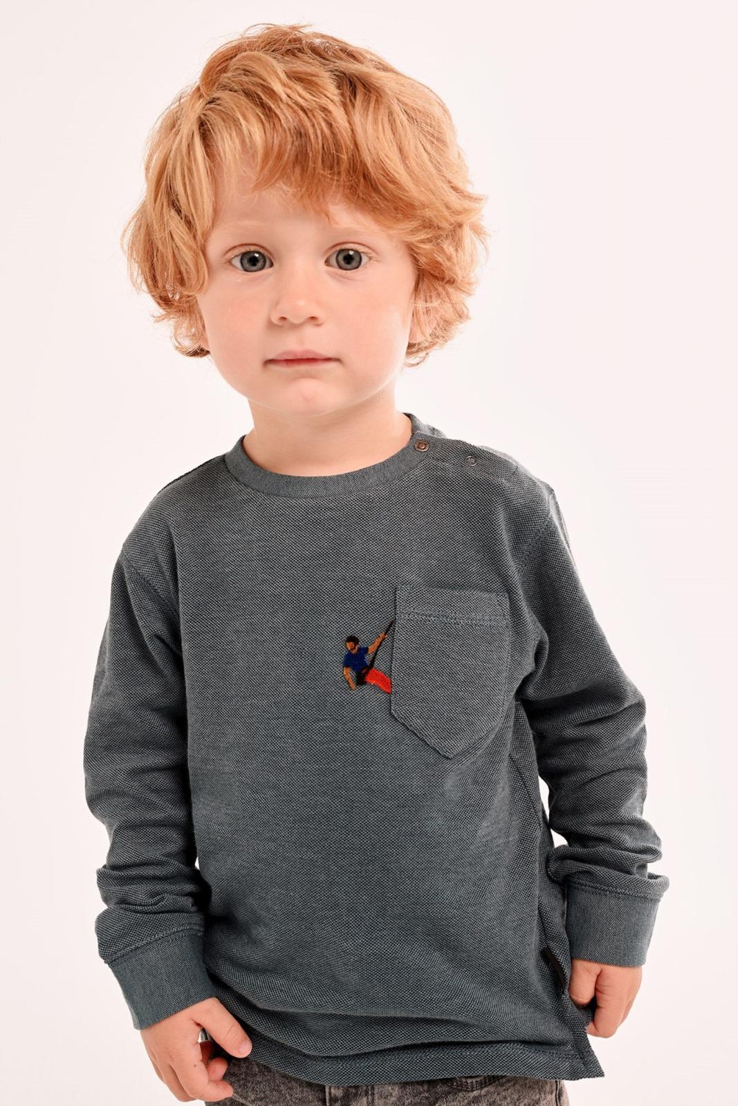 Climb Longsleeve Jongens Lo -Tumble 'N Dry