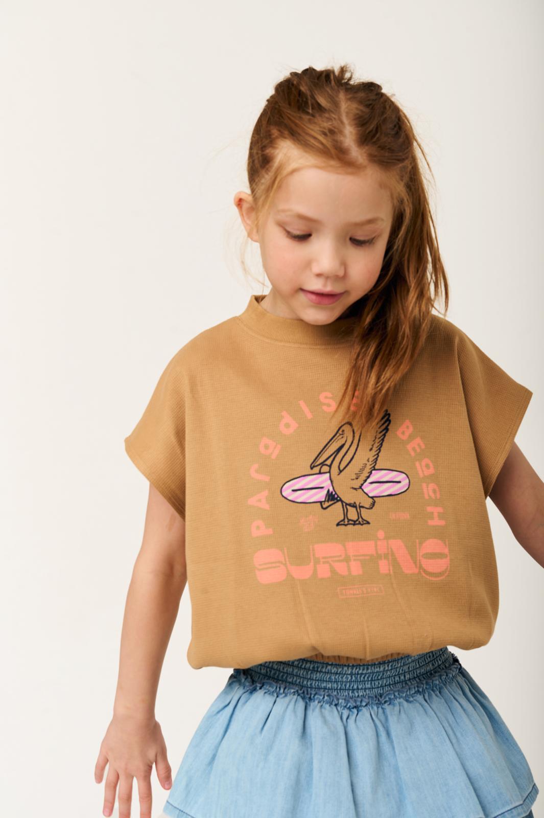 Beverly Hills T-Shirt Meisjes -Tumble 'N Dry