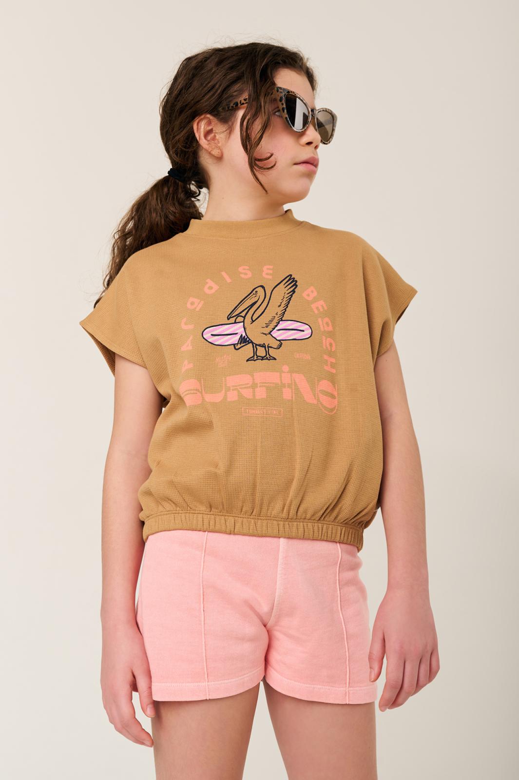 Beverly Hills T-Shirt Meisjes -Tumble 'N Dry