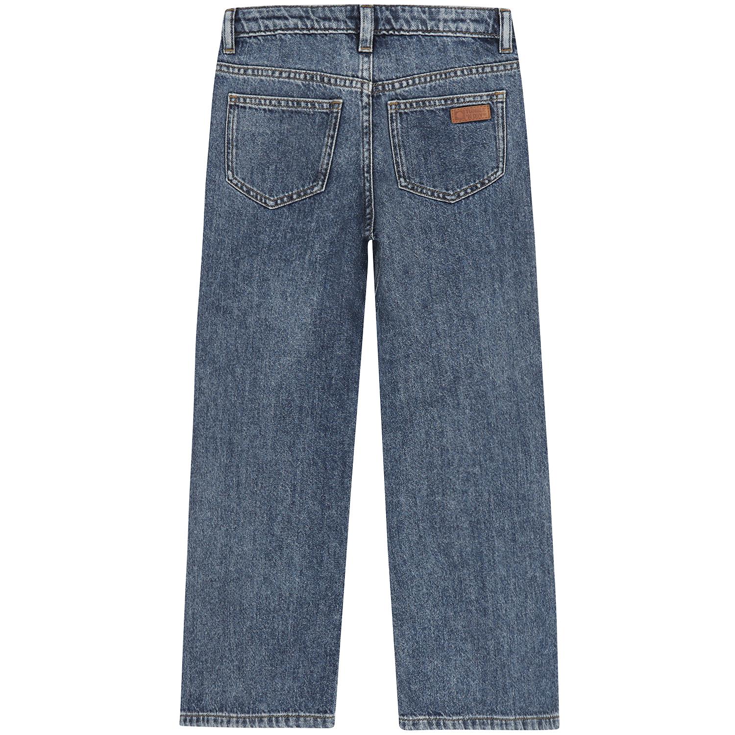 Jara Blue Wide Jeans -Tumble 'N Dry