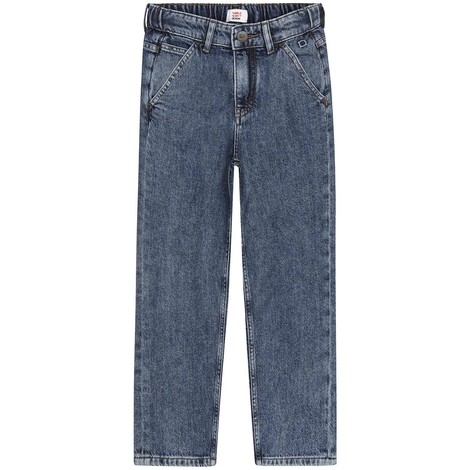 Jurre Blue Barrel Jeans -Tumble 'N Dry