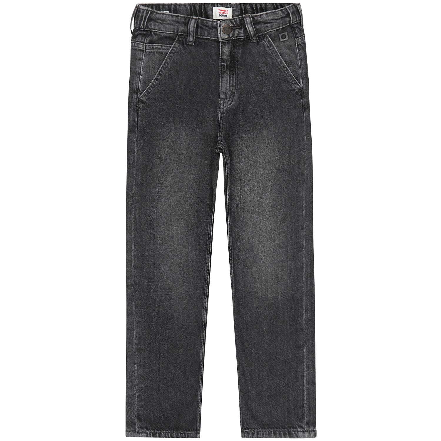 Jurre Grey Barrel Jeans -Tumble 'N Dry