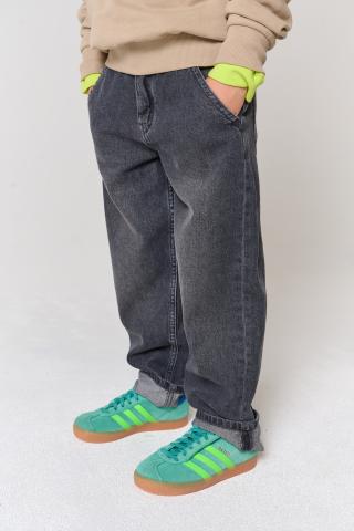 Jurre Grey Barrel Jeans -Tumble 'N Dry