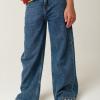 Jara Blue Wide Jeans -Tumble 'N Dry